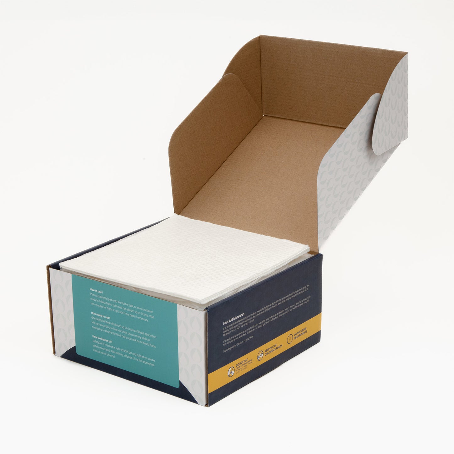 SafetyGel GelPad 20cm X 20cm - Box of 100