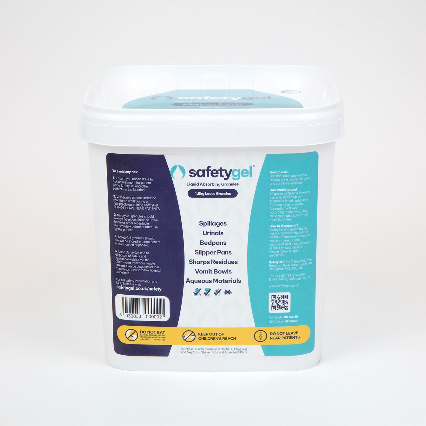 SafetyGel Granules 4.5kg Super Saver Tub