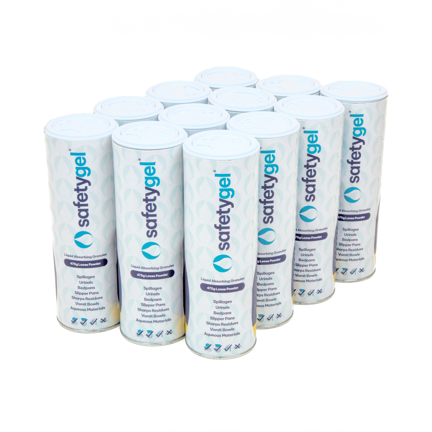 SafetyGel Shaker Pot - 475g - Case of 12