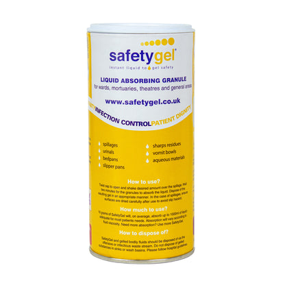 SafetyGel Shakerpot - 360g Absorbent Granules